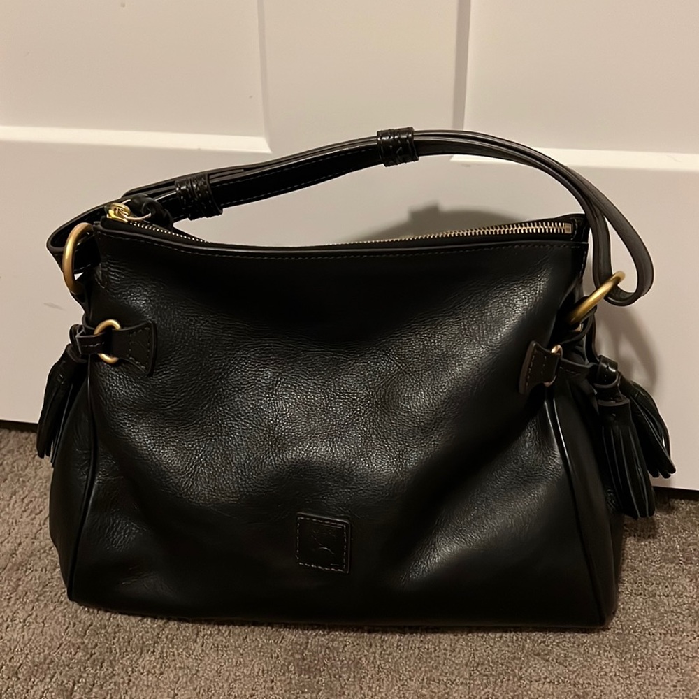 DOONEY & BOURKE Black Leather Top handle